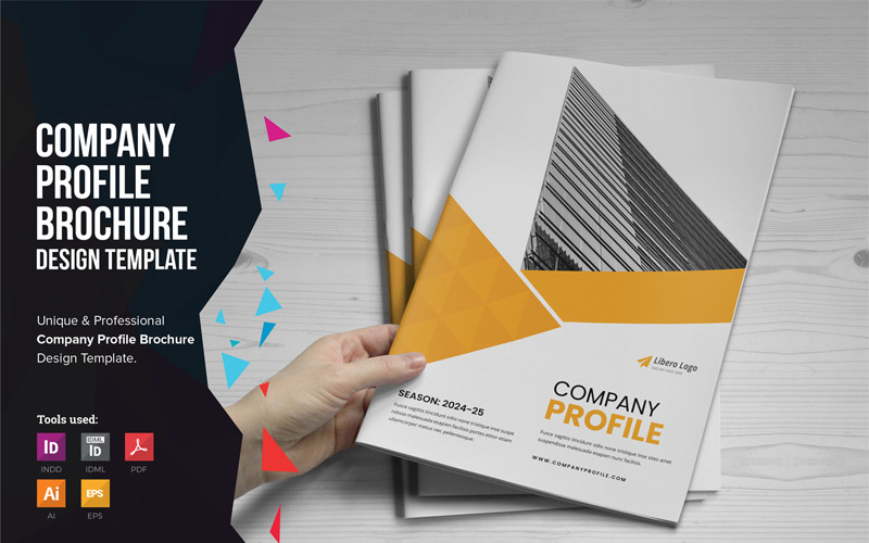 Download Фирменный стиль "Ruba - Company Profile Brochure - Corporate Identity Template" / Ruba - Company Profile Brochure - Corporate Identity Template - Фирменный стиль на тему графика company profile brochure catalog magazine design template corporate flyer business proposal creative infographic finance education real-estate travel medical annual-report brochure-template