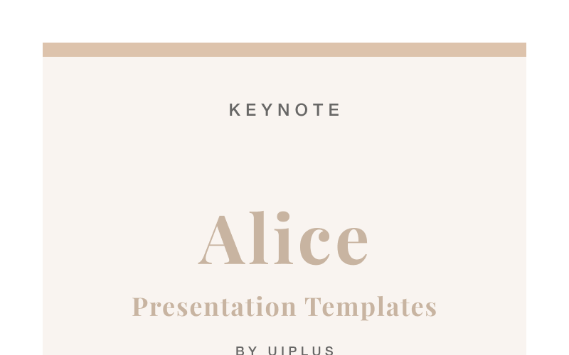 ALICE - Keynote-Vorlage
