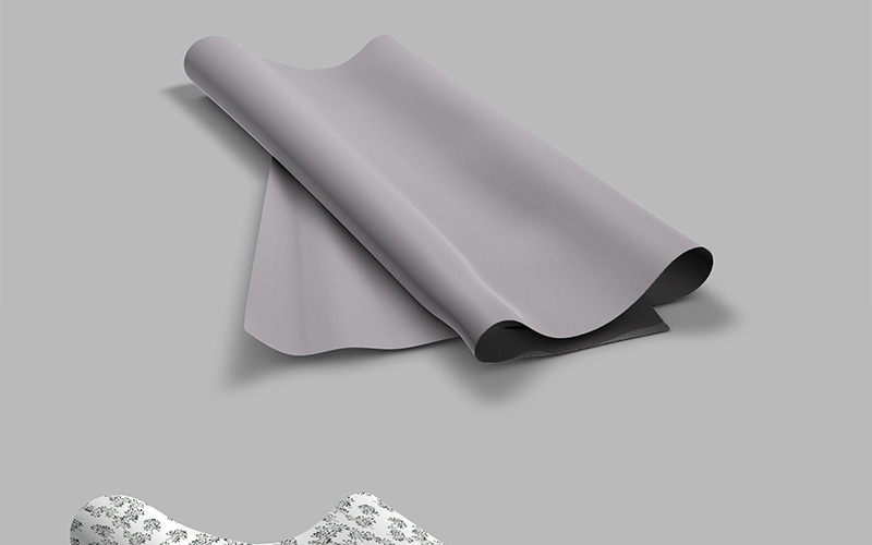 Download Мокап для продукта "Elegant pattern on fabric product mockup" / Elegant pattern on fabric product mockup - Мокап для продукта на тему графика cloth fabric textile pattern presentation showcase