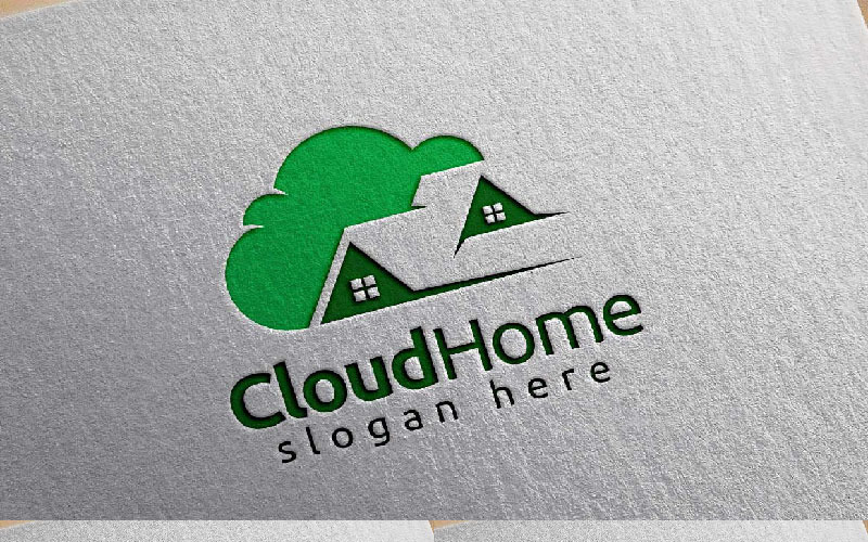 Download Шаблон логотипа "Real Estate 6 Logo Template" / Real Estate 6 Logo Template - Шаблон логотипа на тему графика logo real estate symbol icon business vector house design home building illustration sign construction architecture concept