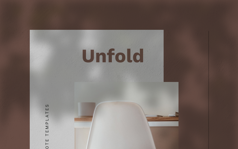 UNFOLD - Keynote şablonu