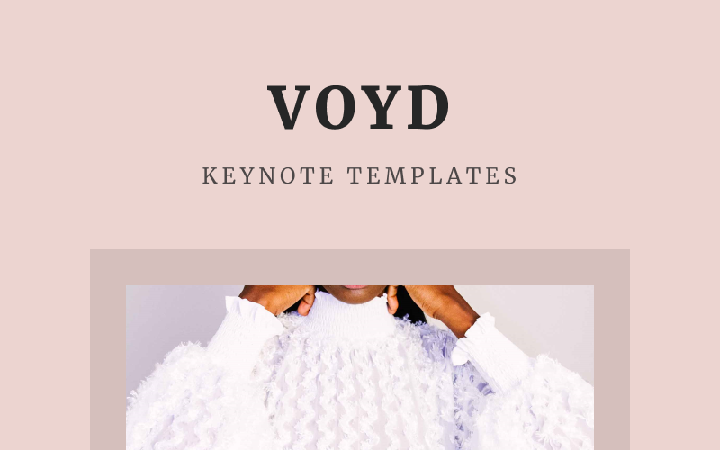 VOYD - шаблон Keynote