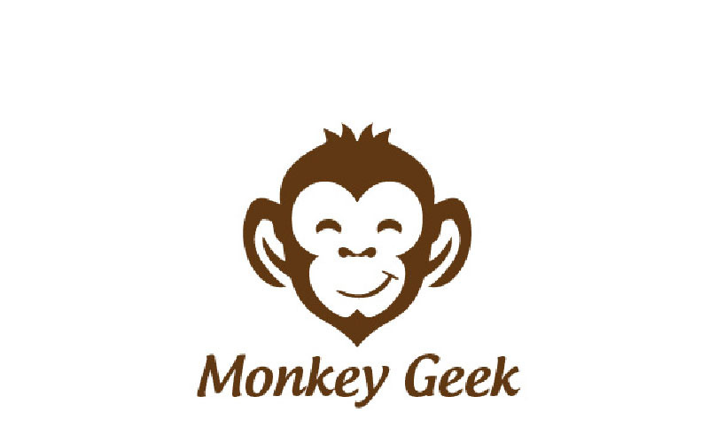Monkey Geek Logo Template