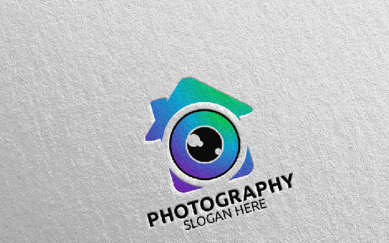 Home Camera Photography 34 Logo sjabloon