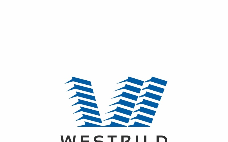 Download Шаблон логотипа "Westbild W Letter Logo Template" / Westbild W Letter Logo Template - Шаблон логотипа на тему графика attorney clean colorful computer construction finance hi-tech insurance internet law lawyer letter logotype media modern professional simple steel tech technology