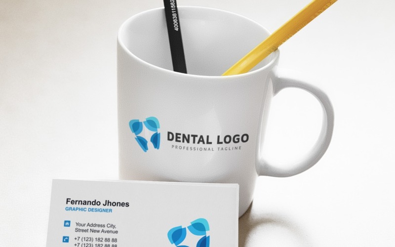 Download Шаблон логотипа "Dental Logo Template" / Dental Logo Template - Шаблон логотипа на тему графика beautiful classy dental logo practice dentist dentistry doctor flower flowers gums health hospital luxurious medical modern natural oral pearly plant
