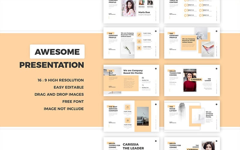 Superbe modèle PowerPoint