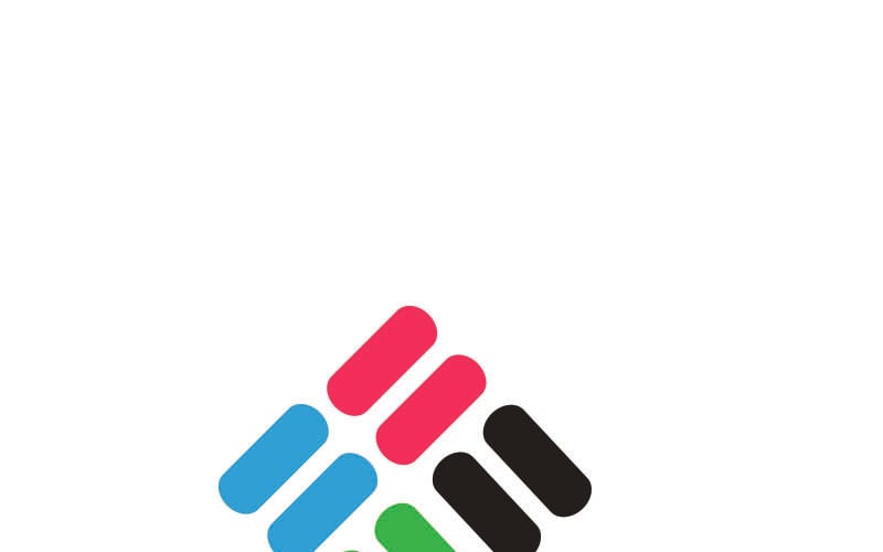 Связанный шаблон логотипа