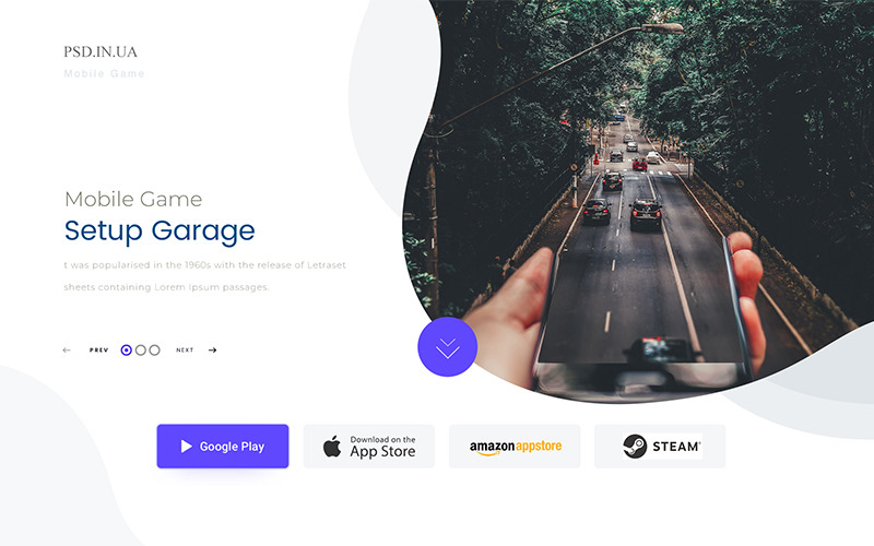 Download PSD шаблон "Startup PSD Template" / Startup PSD Template - PSD шаблон на тему графика psd template start-up business