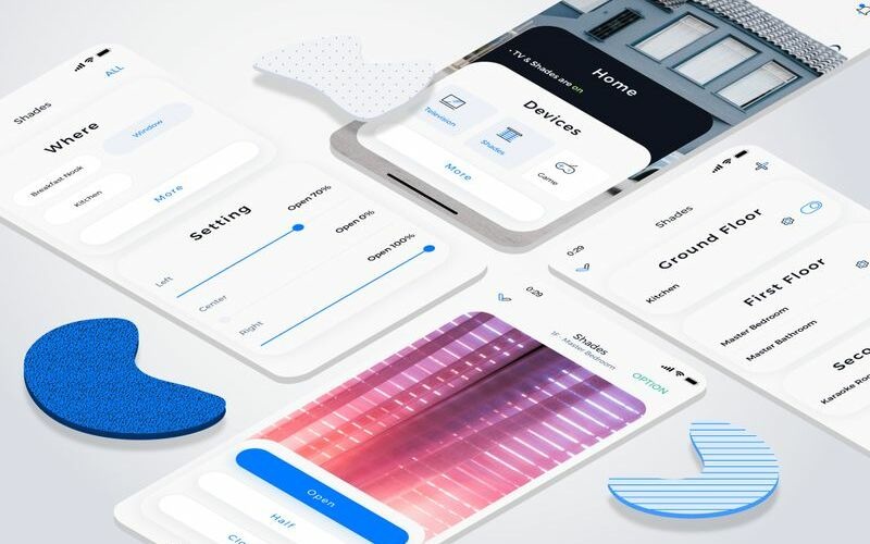 Download Sketch шаблон "Shades Light Sketch Template" / Shades Light Sketch Template - Sketch шаблон на тему графика 