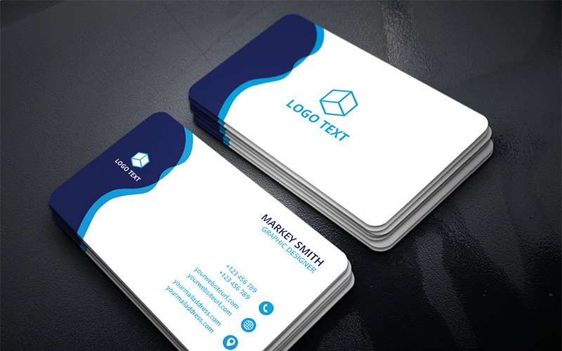 Download Фирменный стиль "Business Card - Corporate Identity Template" / Business Card - Corporate Identity Template - Фирменный стиль на тему графика business card template clean visiting bundle gold corporate creative modern minimal design best branding simple psd editable pack package