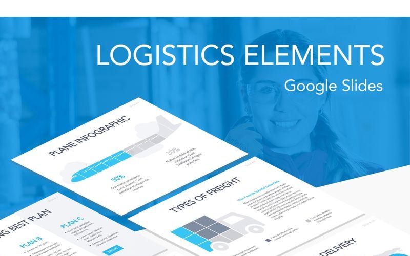 Logistics Elements Google Slides