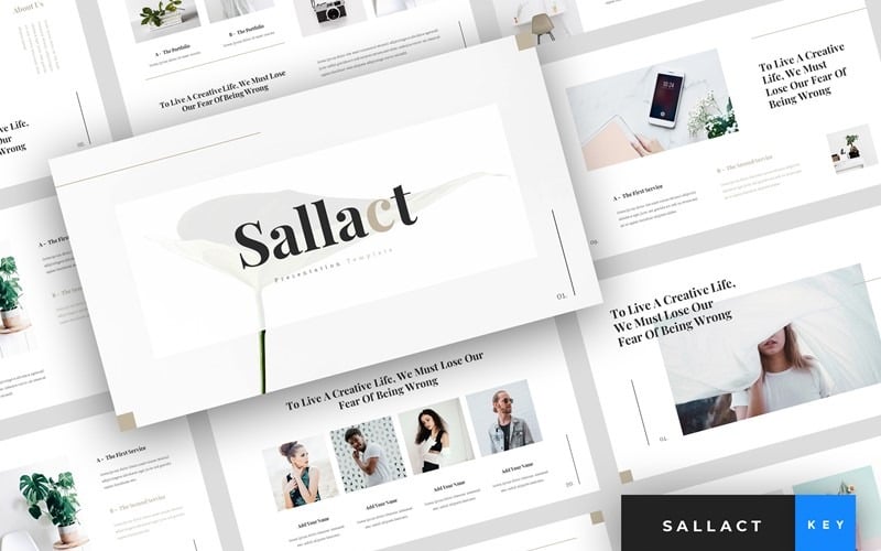 Sallact - Criativo - Modelo de apresentação