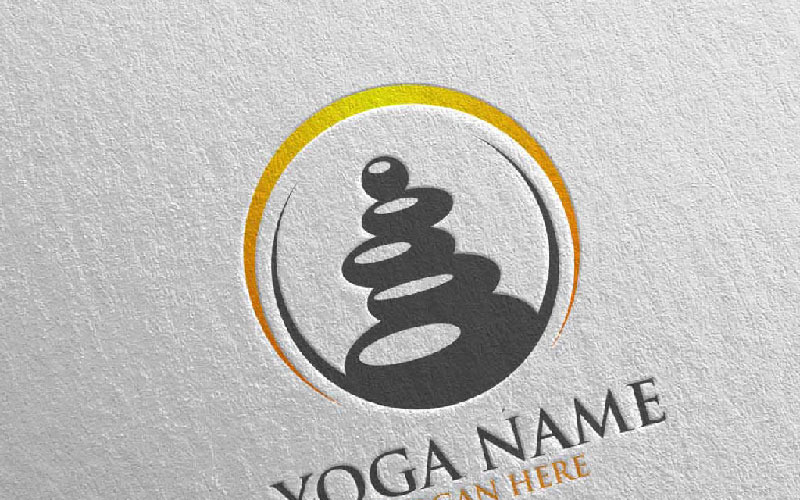 Szablon Logo Yoga 41