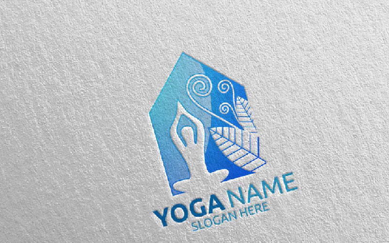 Download Шаблон логотипа "Yoga 49 Logo Template" / Yoga 49 Logo Template - Шаблон логотипа на тему графика yoga spa massage gym therapy logo lotus body clean health life exercise meditation nature care beauty sport leaf garden flower