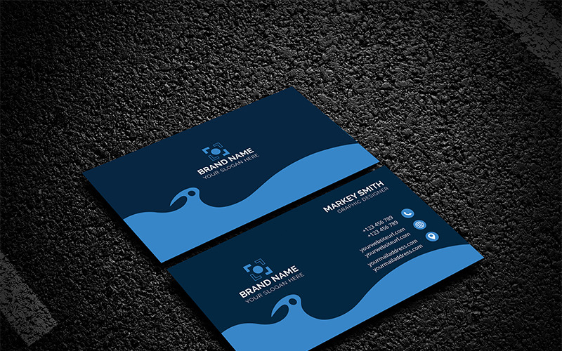 Download Фирменный стиль "Business Card - Corporate Identity Template" / Business Card - Corporate Identity Template - Фирменный стиль на тему графика business card template clean visiting bundle gold minimal design best branding simple psd editable pack package modern corporate creative vector