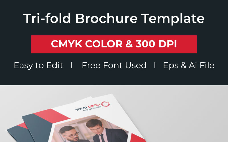 Download Фирменный стиль "Creative Brochure - Corporate Identity Template" / Creative Brochure - Corporate Identity Template - Фирменный стиль на тему графика brochure cover trifold professional book bifold multipurpose leaflet booklet catalog document modern promotion company profileundefined business corporate bifold print template