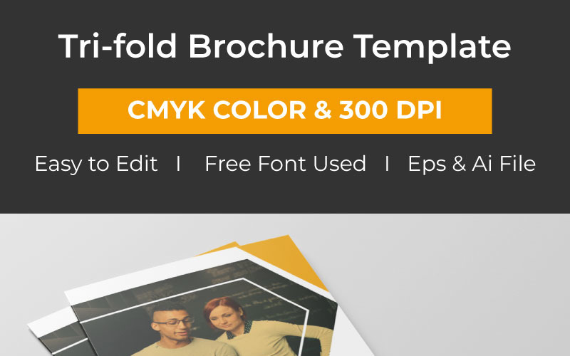 Download Фирменный стиль "Creative Tri-fold Brochure - Corporate Identity Template" / Creative Tri-fold Brochure - Corporate Identity Template - Фирменный стиль на тему графика brochure cover trifold professional book bifold multipurpose leaflet booklet catalog document modern promotion company profileundefined corporate print template business tri-fold