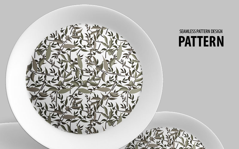 Download Pattern "Dry branches with leaves seamless design Pattern" / Dry branches with leaves seamless design Pattern - Pattern на тему графика green leaf nature plant isolated leaves tree grass garden frame natural symbol environment spring abstract flower flowers blossom pattern beauty