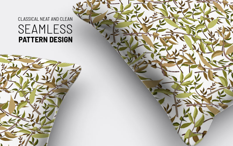 Download Pattern "Dry leaves and branches seamless design Pattern" / Dry leaves and branches seamless design Pattern - Pattern на тему графика green leaf nature plant isolated leaves tree grass garden frame natural symbol environment spring abstract flower flowers blossom pattern beauty