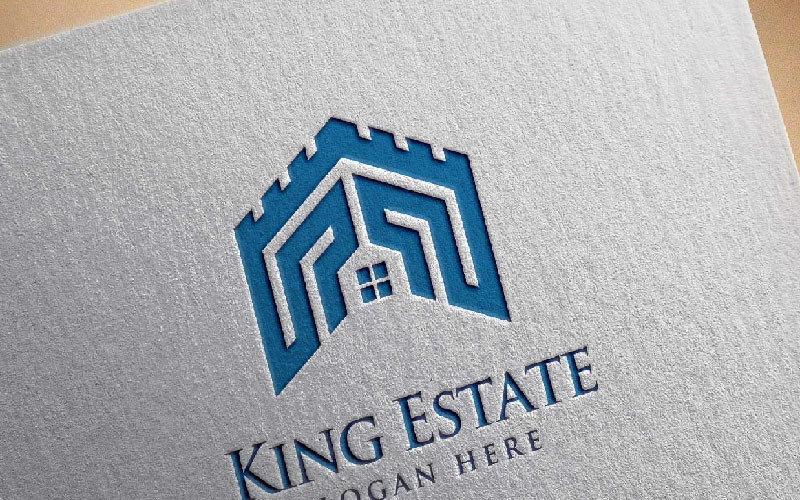 King Real Estate 2 Logo Template 94412 TemplateMonster