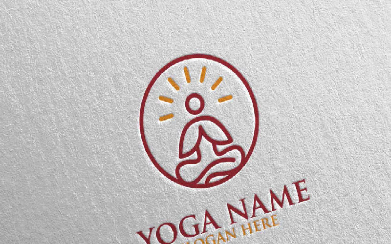 Download Шаблон логотипа "Yoga 17 Logo Template" / Yoga 17 Logo Template - Шаблон логотипа на тему графика yoga spa massage gym therapy logo lotus body clean health life exercise meditation nature care beauty sport leaf garden flower