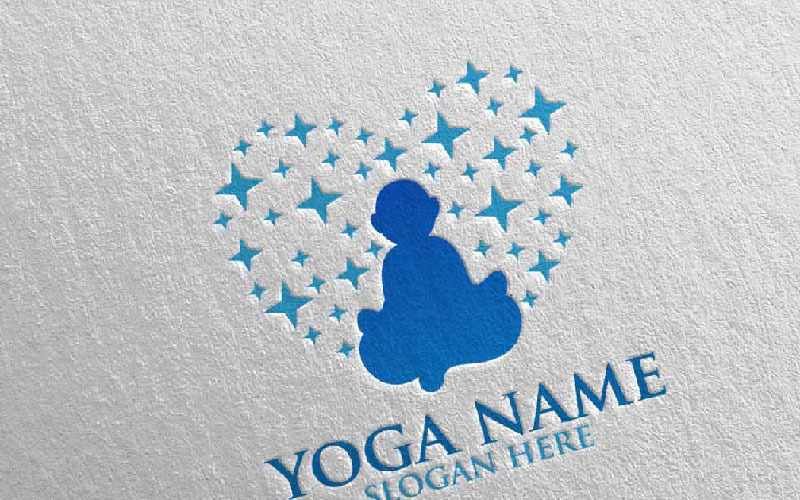 Download Шаблон логотипа "Yoga 19 Logo Template" / Yoga 19 Logo Template - Шаблон логотипа на тему графика yoga spa massage gym therapy logo lotus body clean health life exercise meditation nature care beauty sport leaf garden flower
