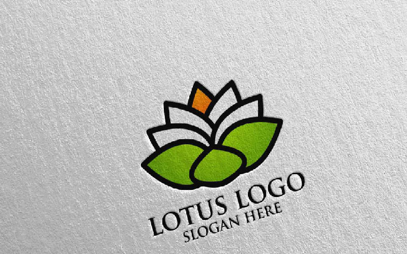 Download Шаблон логотипа "Yoga 9 Logo Template" / Yoga 9 Logo Template - Шаблон логотипа на тему графика yoga spa massage gym therapy logo lotus body clean health life exercise meditation nature care beauty sport leaf garden flower