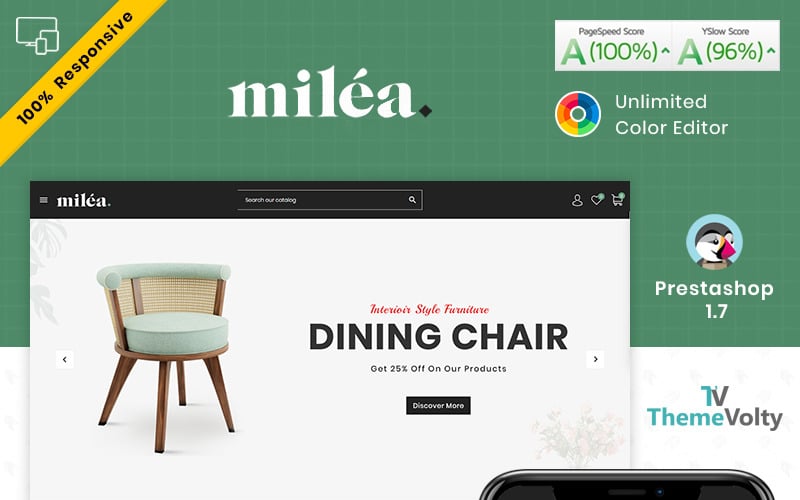Milea Furniture Mega Store PrestaShop Theme