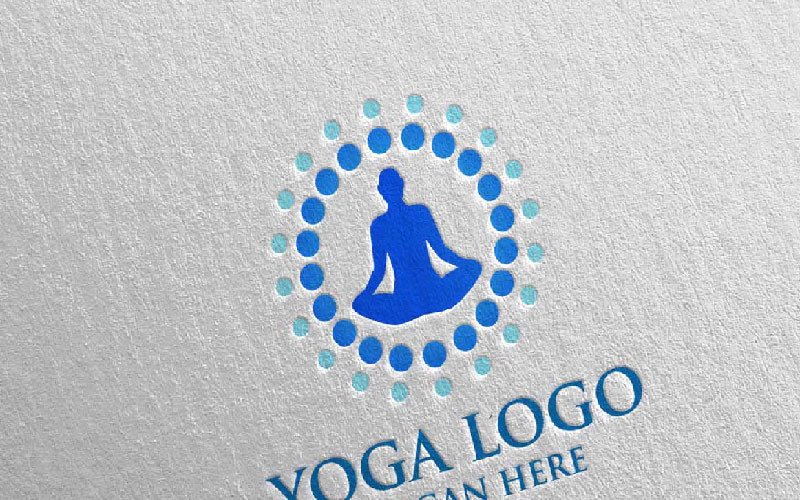 Download Шаблон логотипа "Yoga 33 Logo Template" / Yoga 33 Logo Template - Шаблон логотипа на тему графика yoga spa massage gym therapy logo lotus body clean health life exercise meditation nature care beauty sport leaf garden flower