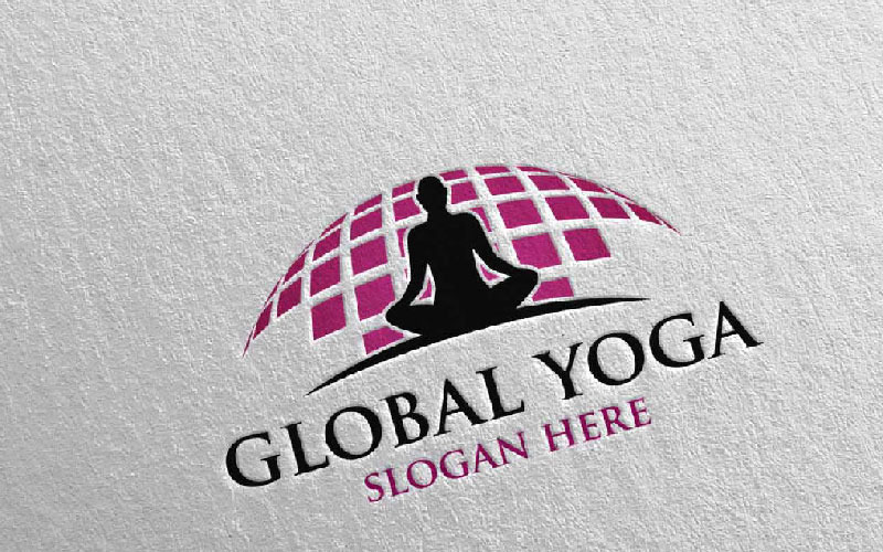 Yoga 34 Logo Template