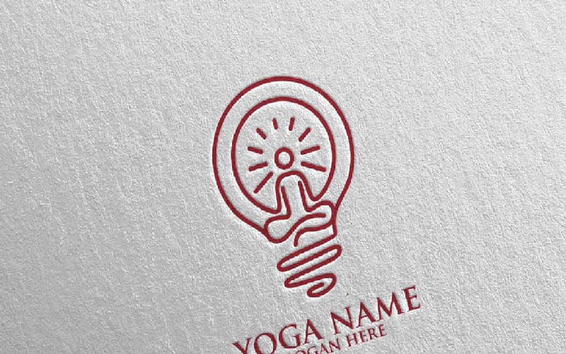 Yoga 65 Logo Template #94574 - TemplateMonster