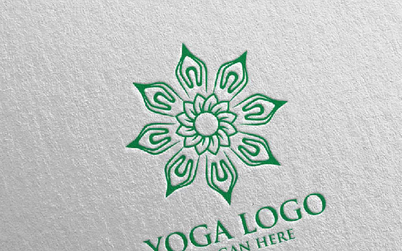 Download Шаблон логотипа "Yoga and Lotus 37 Logo Template" / Yoga and Lotus 37 Logo Template - Шаблон логотипа на тему графика yoga spa massage gym therapy logo lotus body clean health life exercise meditation nature care beauty sport leaf garden flower