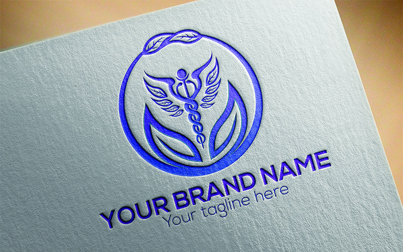 Download Шаблон логотипа "Circle Leaf  Design Logo Template" / Circle Leaf  Design Logo Template - Шаблон логотипа на тему графика modern professional leaf logo design company versatile 3d flat circle realistic template