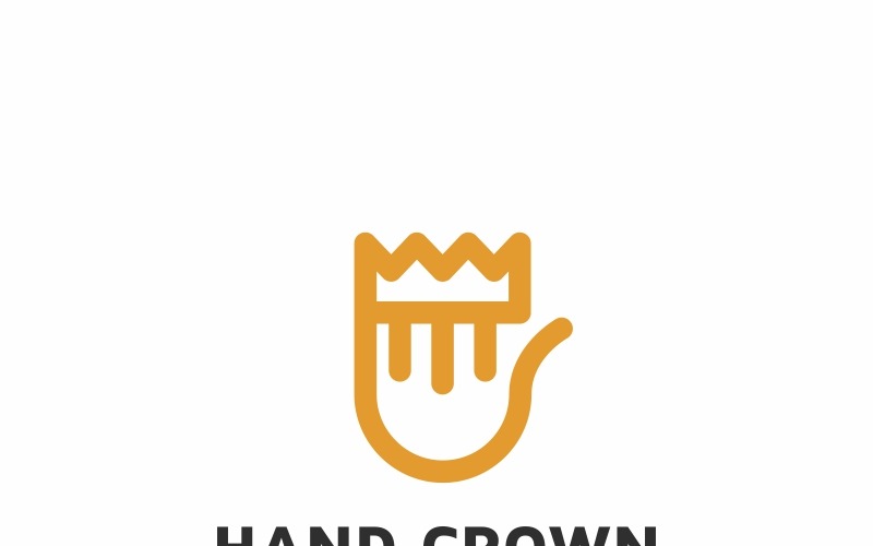 Download Шаблон логотипа "Hand Crown Logo Template" / Hand Crown Logo Template - Шаблон логотипа на тему графика crown art blue brand branding colorful colors company gallery green logo market orange paint painting photo purple showroom hand hands