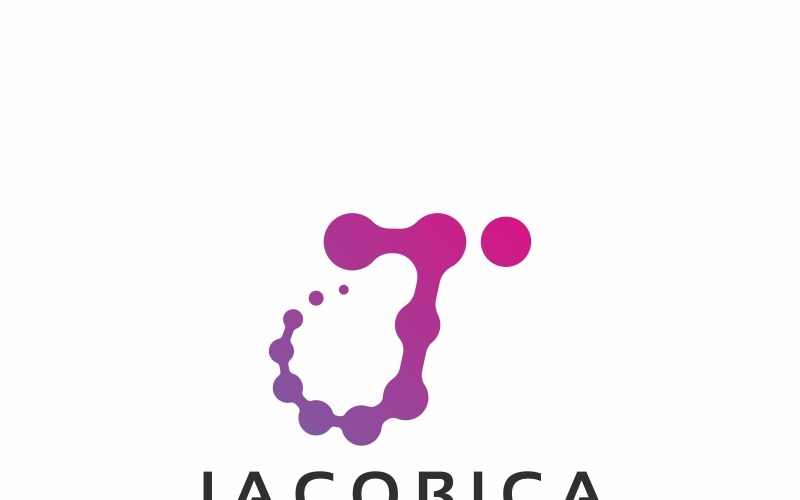 Download Шаблон логотипа "Jacobica J Letter Logo Template" / Jacobica J Letter Logo Template - Шаблон логотипа на тему графика agency brand branding business chain consultant corporate entertainment firm gravitation i letter identity intelligence internet j logo joint media modern