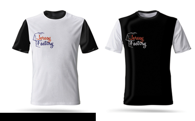 Download Шаблон логотипа "Jersey Factory Logo Template" / Jersey Factory Logo Template - Шаблон логотипа на тему графика sports jersey