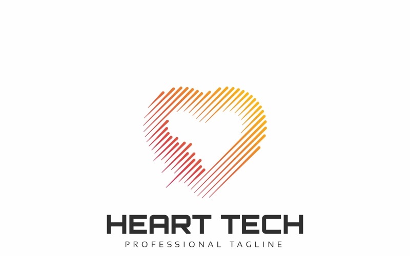 Logo technologie srdce