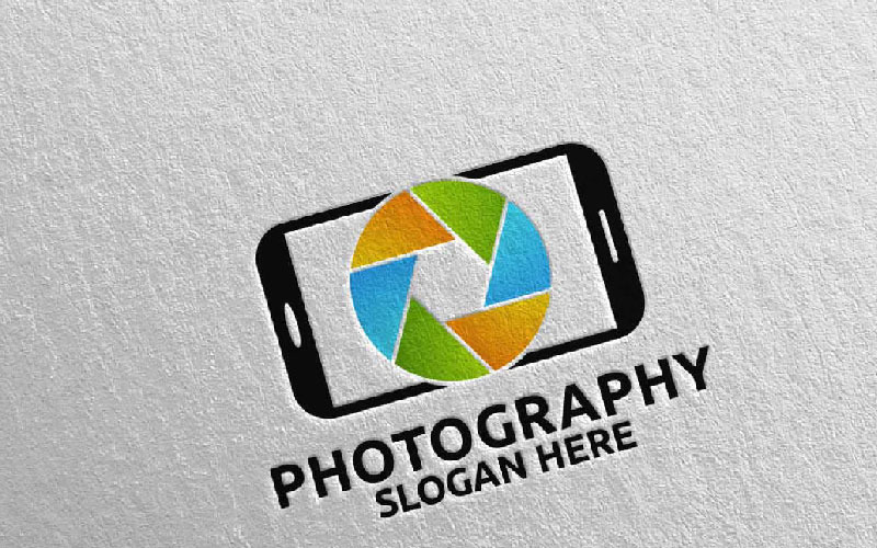 Mobilkamerafotografering 69 Logotypmall