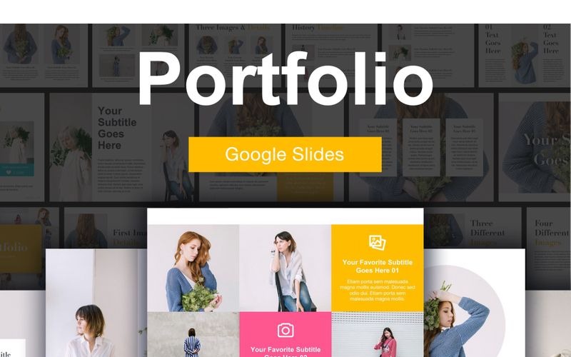 Portfólio do Apresentações Google