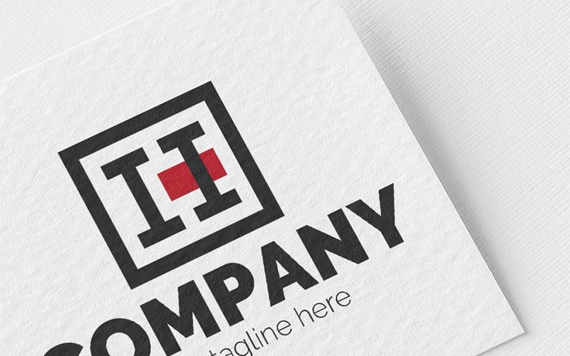 Download Шаблон логотипа "Square Design Logo Template" / Square Design Logo Template - Шаблон логотипа на тему графика i,h,square,building,real,estate,architecture,construction,business,finance,training,assistance,insurance,lawyer,sign,minimalism,one,color,two,colors