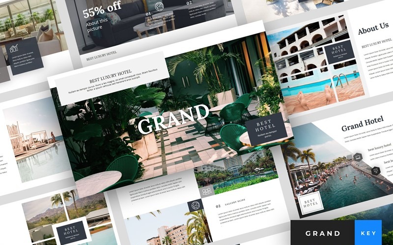 Grand - Hotel - Modello di keynote