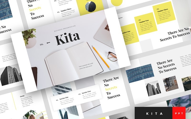 Kita - Modello di PowerPoint aziendale