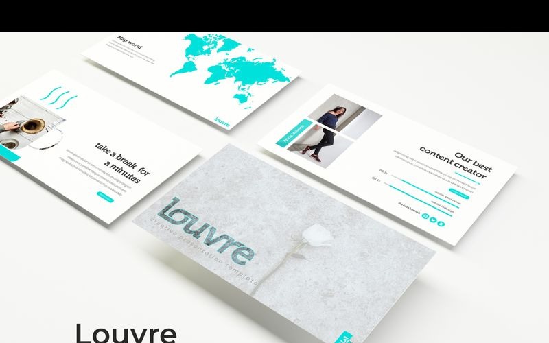 Louvren PowerPoint mall