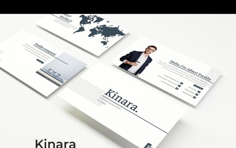 Modèle Kinara PowerPoint