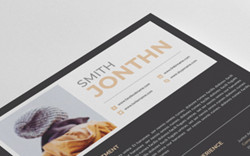 Download Резюме "Smith Jonthn Word Resume Template" / Smith Jonthn Word Resume Template - Резюме на тему графика resume cv clean creative word infographic modern professional student mac pages manager template bankers doctors job seekers