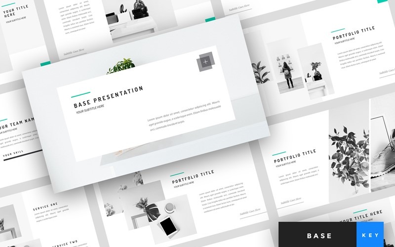 Basis - Minimal - Keynote-Vorlage