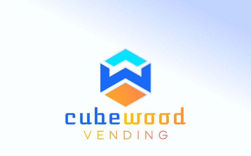 Download Шаблон логотипа "Cube Wood Logo Template" / Cube Wood Logo Template - Шаблон логотипа на тему графика branding illustration logotype simple creative strong flat idea shape sign brand emblem business clean symbol icon design logo vector abstractundefined