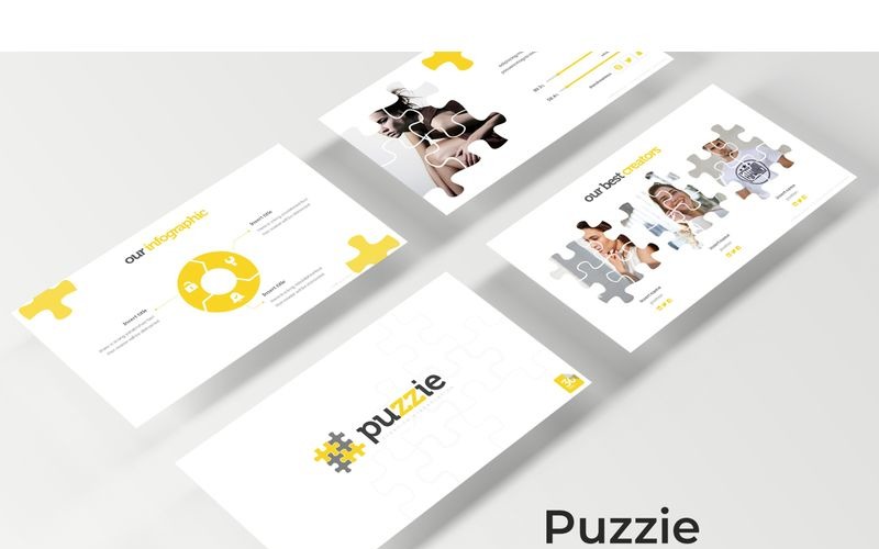Puzzie - Modèle Keynote