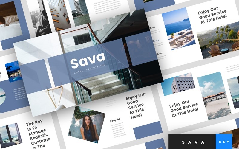 Sava - Hotel - Modello di keynote